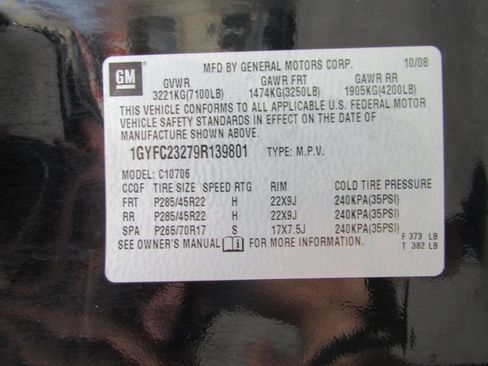 Used 2009 Cadillac Escalade 2WD image 38