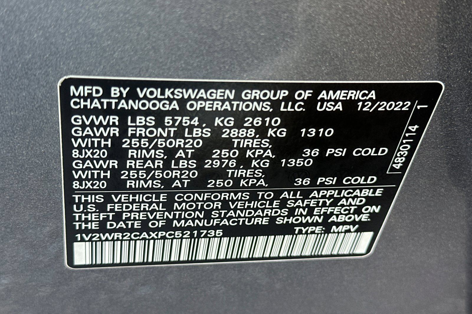 Used 2023 Volkswagen Atlas SE w/ Black Wheel Package FWD image 29