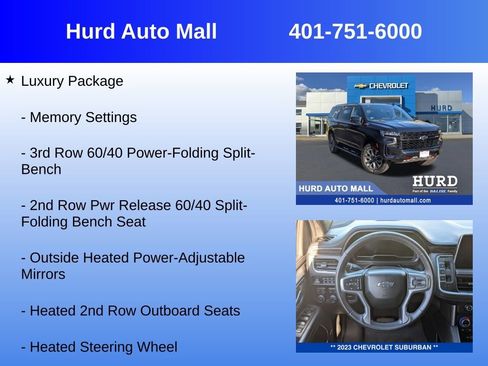 Used 2023 Chevrolet Suburban Z71 w/ Luxury Package image 30
