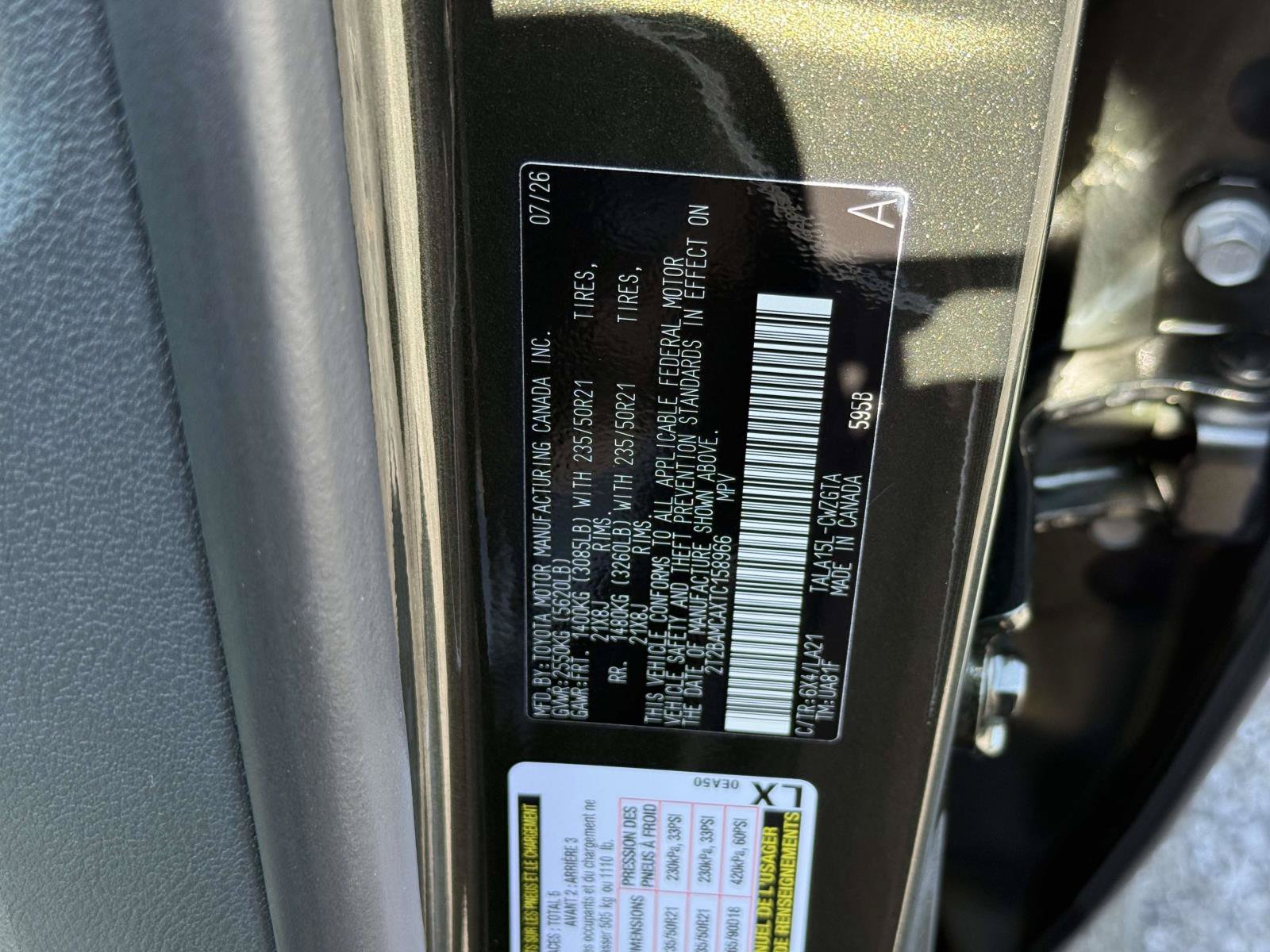 New 2026 Lexus RX 350 AWD w/ Convenience Package image 20
