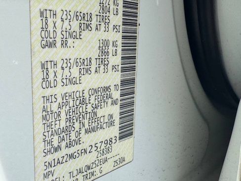 Used 2015 Nissan Murano SV FWD image 38