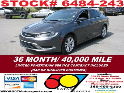 Used 2015 Chrysler 200 Limited w/ Convenience Group
