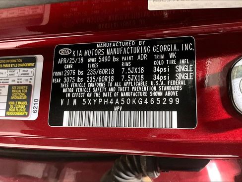 Used 2019 Kia Sorento EX image 39