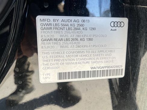 Used 2014 Audi SQ5 Prestige image 58