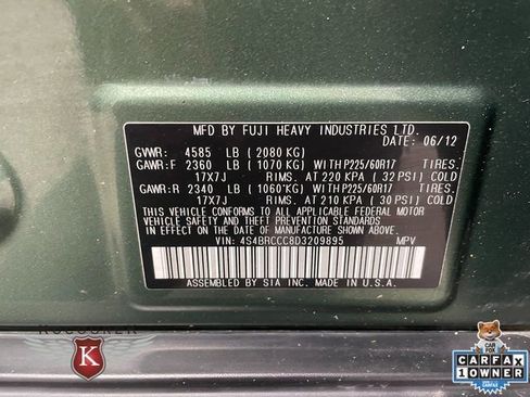 Used 2013 Subaru Outback 2.5i Premium w/ All-Weather Pkg AWD/4WD image 27