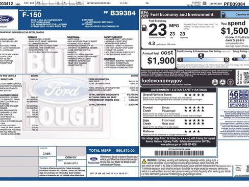 Used 2023 Ford F150 XLT w/ Equipment Group 302A High image 33