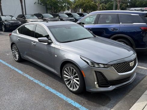 Used 2022 Cadillac CT5 Premium Luxury w/ Parking Package RWD image 2