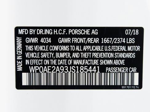 Used 2018 Porsche 911 GT2 RS image 76