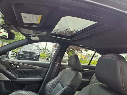 Used 2023 INFINITI Q50 Red Sport 400 w/ Black Opal Edition AWD/4WD image 26