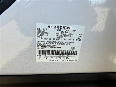 Used 2018 Ford Explorer Limited image 26