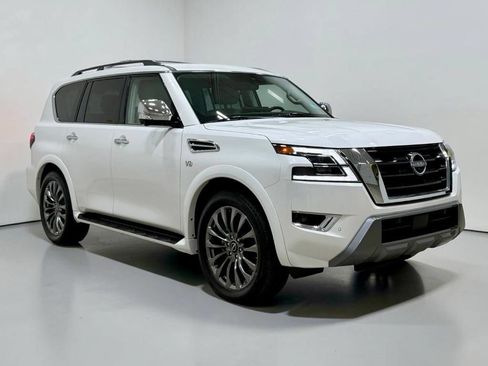 Used 2021 Nissan Armada Platinum w/ Captain's Chairs Package AWD/4WD image 15