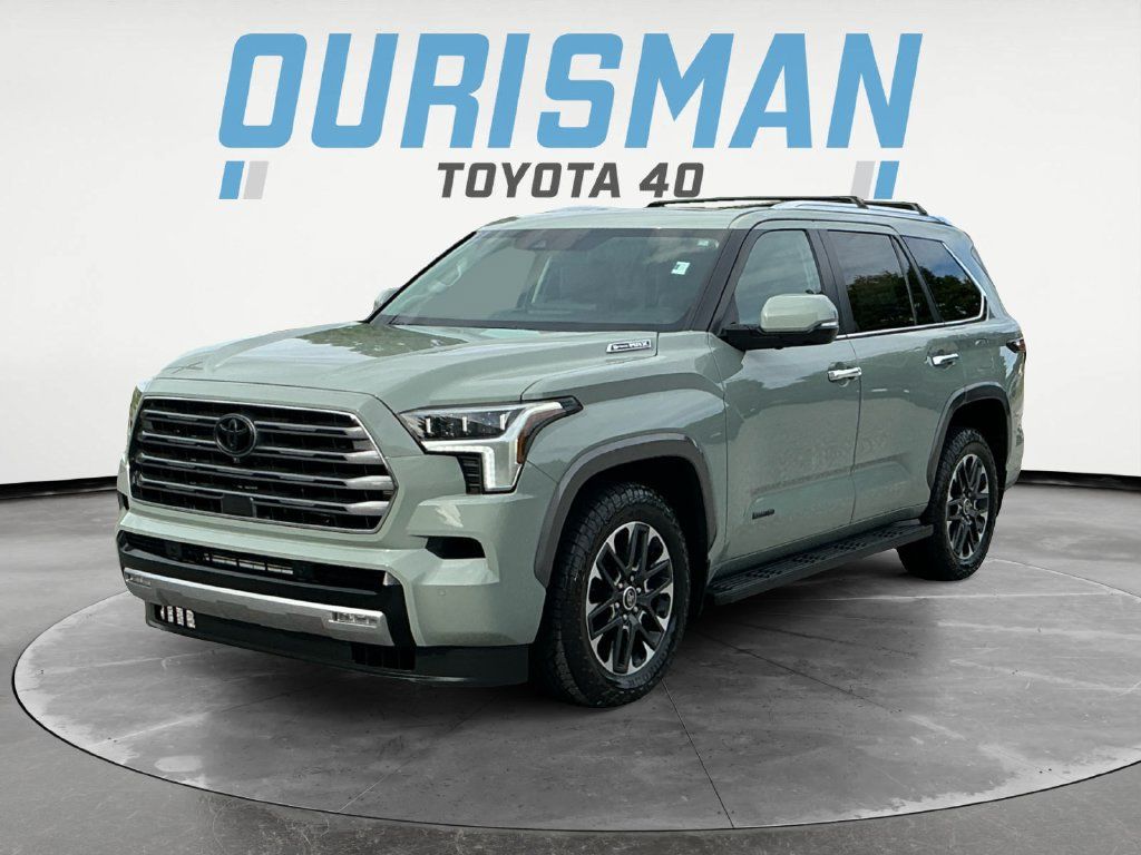 Used 2024 Toyota Sequoia Limited w/ Tow Technology Package AWD/4WD image 3