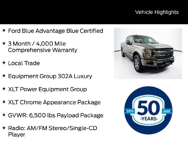 Certified 2018 Ford F150 XLT w/ Equipment Group 302A Luxury AWD/4WD image 6