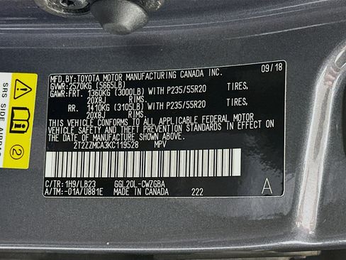 Used 2019 Lexus RX 350 FWD w/ Navigation Package image 12