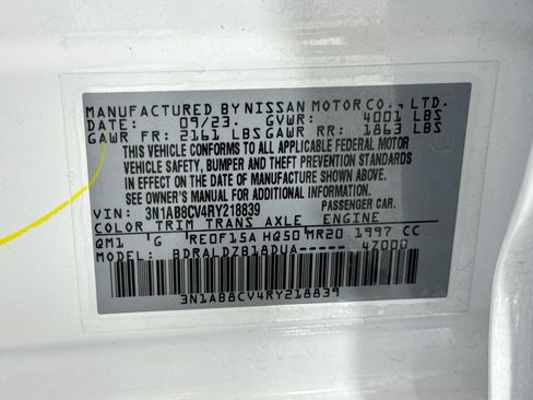 Used 2024 Nissan Sentra SV FWD image 26
