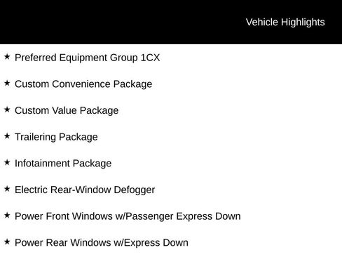 Used 2020 Chevrolet Silverado 1500 Custom w/ Custom Value Package image 2