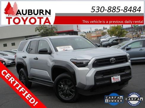 Certified 2025 Toyota 4Runner SR5 image 1