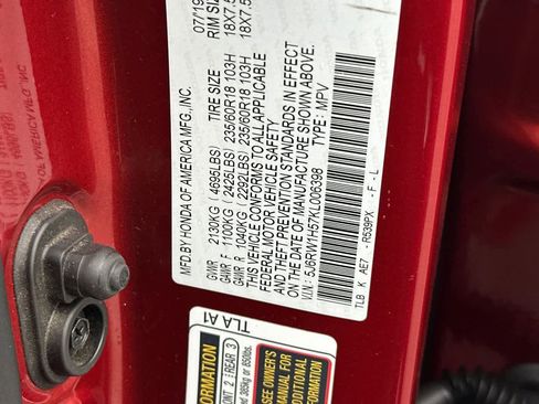 Used 2019 Honda CR-V EX image 33