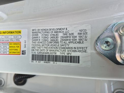 Certified 2024 Honda CR-V EX image 35