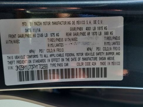 Used 2015 MAZDA MAZDA3 i Sport FWD image 22