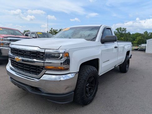 Used 2016 Chevrolet Silverado 1500 W/T w/ Chrome Bumper Package AWD/4WD image 3