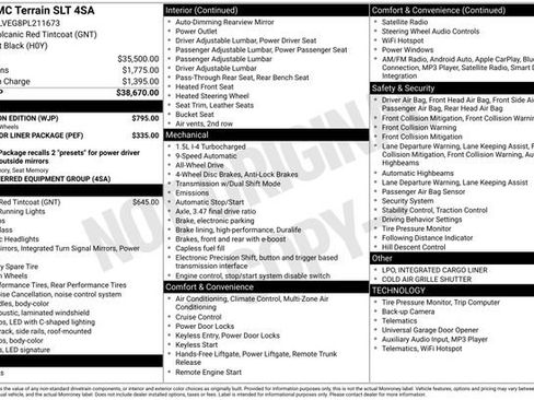 Used 2023 GMC Terrain SLT w/ Elevation Edition image 38