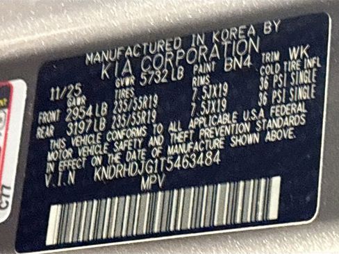 New 2026 Kia Sorento EX image 25