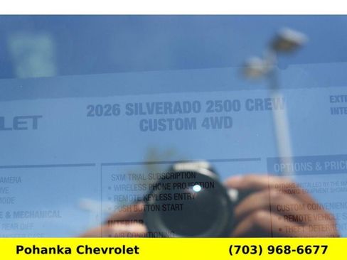 New 2026 Chevrolet Silverado 2500 Custom w/ Custom Convenience Package image 32
