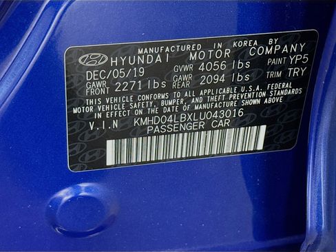 Used 2020 Hyundai Elantra Sport w/ Cargo Package (C1) image 40