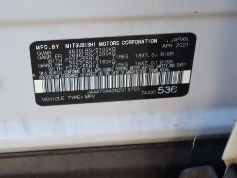 Used 2022 Mitsubishi Eclipse Cross LE AWD/4WD image 27