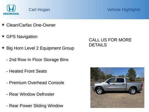 Used 2025 RAM 1500 Big Horn image 5