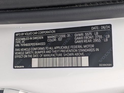 Used 2025 Volvo V60 T8 Polestar AWD/4WD image 32