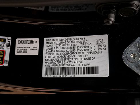 Used 2026 Honda Odyssey Elite image 36