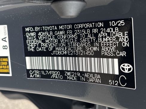 Certified 2026 Toyota Corolla LE FWD image 14