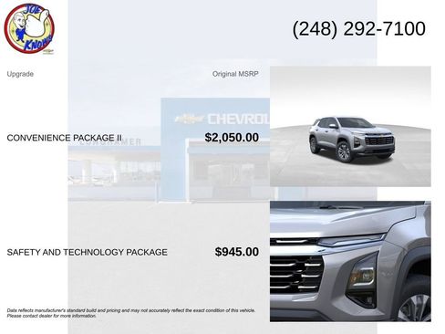 New 2026 Chevrolet Equinox LT w/ Convenience Package II AWD/4WD image 5
