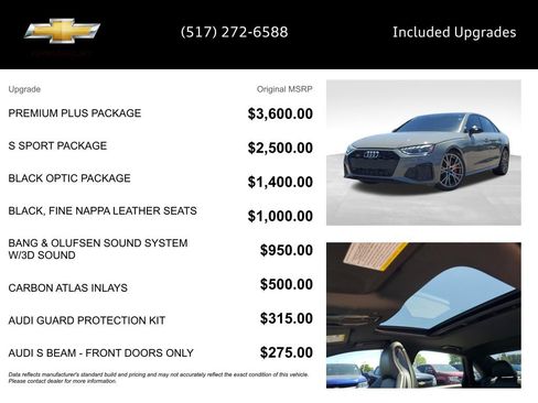 Used 2021 Audi S4 Premium Plus w/ Premium Plus Package AWD/4WD image 5