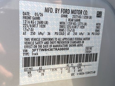 New 2026 Ford Maverick XLT FWD image 47