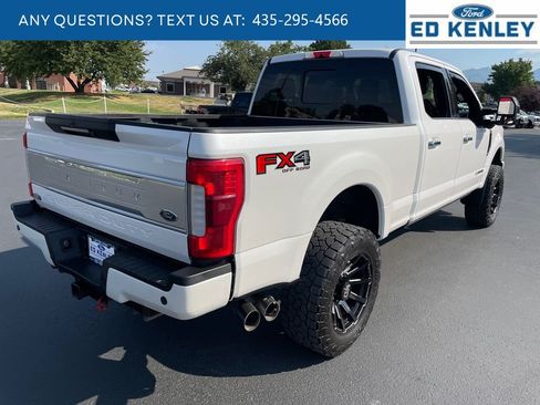 Used 2018 Ford F350 Platinum w/ Platinum Ultimate Package AWD/4WD image 36