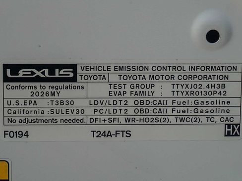 Used 2026 Lexus NX 350 AWD w/ Accessory Package (2T) image 28