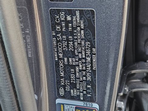 Used 2021 Kia Forte LXS FWD image 30