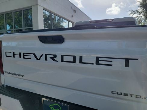 Certified 2025 Chevrolet Silverado 1500 Custom w/ Turbomax Blackout Package RWD image 29