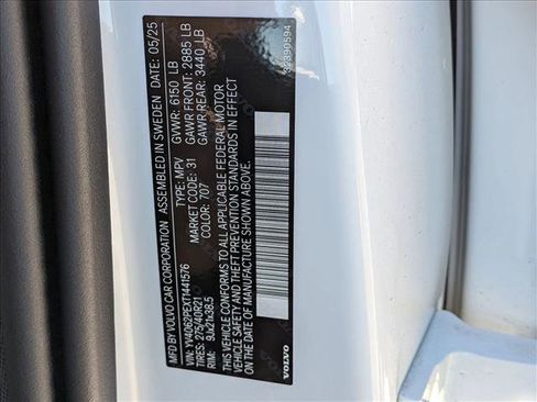 Used 2026 Volvo XC90 B6 Plus w/ Protection Package AWD/4WD image 20