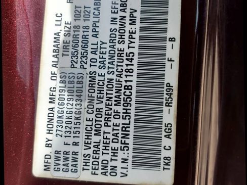 Used 2012 Honda Odyssey Touring image 54