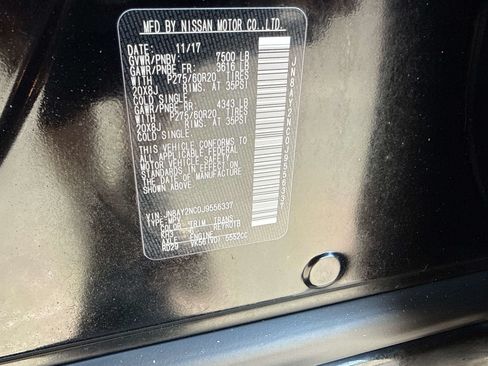 Used 2018 Nissan Armada Platinum AWD/4WD image 28