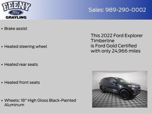 Used 2022 Ford Explorer Timberline AWD/4WD image 14