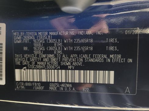 Used 2020 Toyota Highlander L AWD/4WD image 33