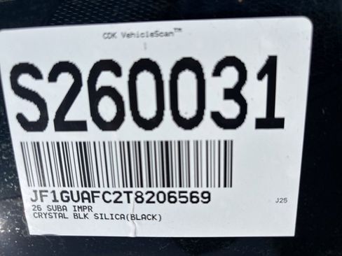 New 2026 Subaru Impreza 2.0i Sport image 5