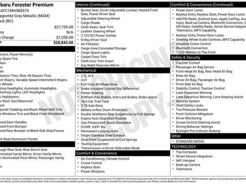 Used 2021 Subaru Forester Premium image 10