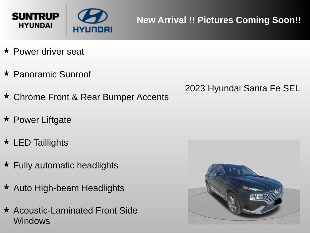 Used 2023 Hyundai Santa Fe SEL w/ Premium Package FWD image 8