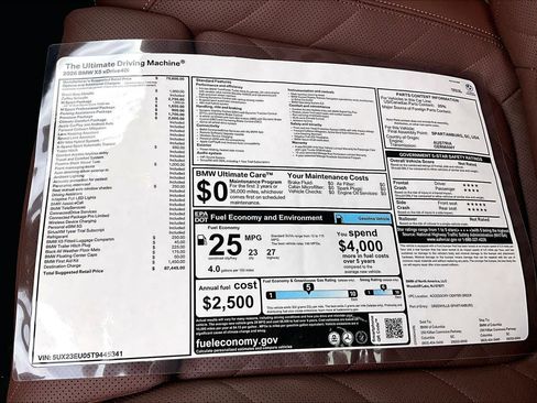 New 2026 BMW X5 xDrive40i w/ M Sport Package AWD/4WD image 19